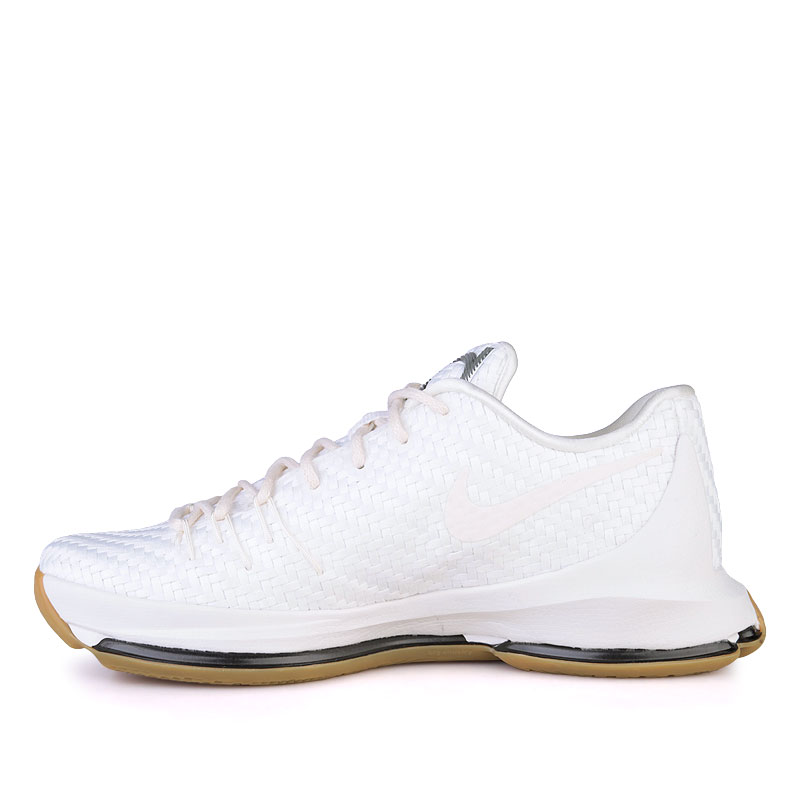 мужские белые баскетбольные кроссовки Nike KD VIII EXT 806393-100 - цена, описание, фото 3